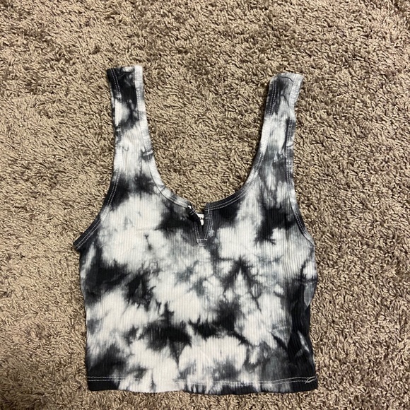 Garage naomi notch tie dye tank - Picture 2 of 3